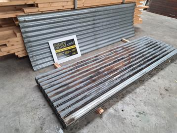 stalen golfplaten 86x274 cm, lambrisering, wandbekleding.  beschikbaar voor biedingen
