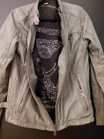 Mos groen leren jack  kan helaas niet verzenden, Kleding | Dames, Maat 38/40 (M), AIM, Ophalen of Verzenden, Zo goed als nieuw