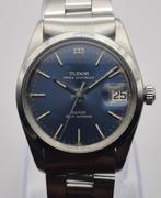 Tudor Prince OysterDate 74000 - Vintage 34mm Automaat, Ophalen of Verzenden, Gebruikt, Blauw, Jongen of Meisje