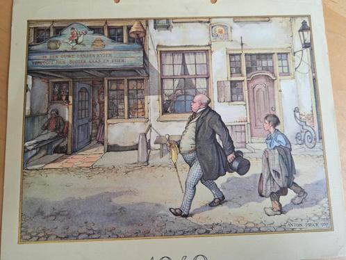 6 prenten Anton Pieck 1939, Verzamelen, Foto's en Prenten, Gebruikt, Prent, Overige onderwerpen, Voor 1940, Ophalen of Verzenden