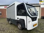 Cargolev CLOSED CARGO Addax Goupil 100% elektrisch Met oprij, Wit, Origineel Nederlands, 2 stoelen, Te koop