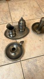 Tin vintage o.a. royal dutch pewter 95%, Antiek en Kunst, Antiek | Tin, Ophalen