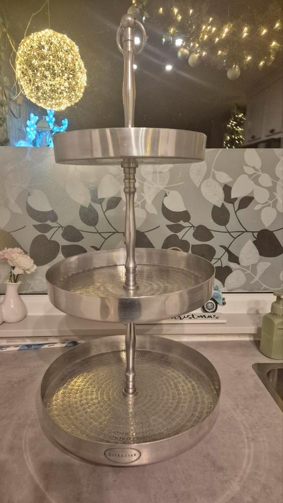 Riverdale Etagère - 3 Laags, Huis en Inrichting, Woonaccessoires | Etagères, Zo goed als nieuw, Ophalen of Verzenden