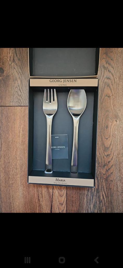 Georg Jensen Maria serveerbestek / saladebestek, Huis en Inrichting, Keuken | Bestek, Nieuw, Bestekset, Rvs of Chroom, Ophalen of Verzenden