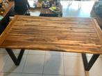 Eettafel & salontafel, Huis en Inrichting, Tafels | Eettafels, Ophalen, Gebruikt, 50 tot 100 cm, 150 tot 200 cm