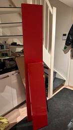 IKEA Lack Wandplank, Plank & Tafel (Rood/Zwart), Huis en Inrichting, Ophalen, Gebruikt