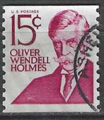 USA 1967/1968 - Yvert 821a - Oliver Wendell Holmes (ST), Postzegels en Munten, Postzegels | Amerika, Ophalen, Noord-Amerika, Gestempeld