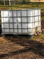 Ibc  voerbak slowfeeders paarden hooi, Tuin en Terras, Regentonnen, 150 liter of meer, Ophalen of Verzenden, Zo goed als nieuw
