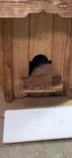Mooie grenenhouten duiventil voor aan de muur, Ophalen of Verzenden, Gebruikt
