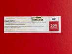 Bon 42 Sanjes Safari 20% korting voor max. 4 personen., Drie personen of meer, Kortingskaart