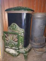 Grote Kachel: Continental(Godin) Allesbrander groen  emaille, Huis en Inrichting, Kachels, Overige brandstoffen, Ophalen of Verzenden