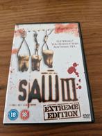 462 Saw III Extreme Edition DVD, Cd's en Dvd's, Dvd's | Horror, Ophalen of Verzenden, Gebruikt, Gore