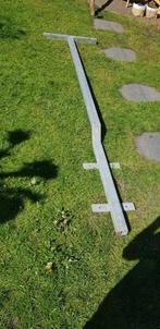 Waslijnpaal gegalvaniseerd staal. Tbv verticale montage., Tuin en Terras, Droogmolens en Wasrekken, Ophalen, Gebruikt, Wasrek