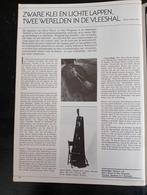 Diet Wiegman Harry Boom artikel Vleeshal Haarlem 1983, Antiek en Kunst, Verzenden