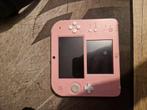 nintendo new 2ds roze, ., 1 speler, Ophalen of Verzenden, Zo goed als nieuw