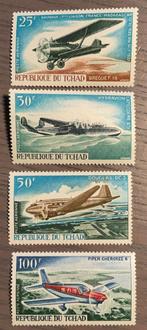 Tsjaad - vliegtuigen, Ophalen of Verzenden, Overige landen, Postfris
