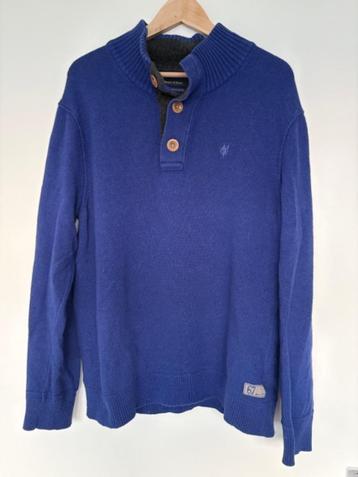 Marc O'Polo Heren Wollentrui  - Maat XL - Blauw beschikbaar voor biedingen