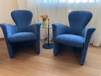 Twee Leolux Amphora fauteuils met bijpassend tafeltje, Gebruikt, Design, 75 tot 100 cm, Ophalen of Verzenden