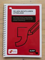 Elleke Schouwenaar - De APA-richtlijnen uitgelegd, Zo goed als nieuw, Nederlands, Overige niveaus, Elleke Schouwenaar; Arjan Doolaar; Annelies Kuijten; Jurgen M...