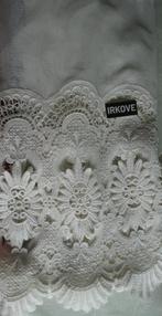 KANT STROOK / VITRAGE * Edelweiss *, Antiek en Kunst, Antiek | Kleden en Textiel, Verzenden