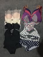 7 bhs 1 badpak 2 bikini's S/36 voor 10 euro, Ophalen, BH