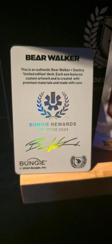 Destiny 2 Skateboard - Limited Edition! beschikbaar voor biedingen