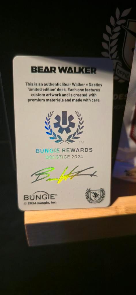 Destiny 2 Skateboard - Limited Edition!, Spelcomputers en Games, Spelcomputers | Overige Accessoires, Zo goed als nieuw, Ophalen of Verzenden