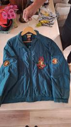 Vintage Feyenoord Jas - Uniek!, Maat 52/54 (L), Blauw, Ophalen of Verzenden, Adidas