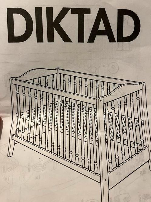 Complete babykamer Diktad IKEA grenen, Kinderen en Baby's, Kinderkamer | Bedden, Gebruikt, Matras, Ophalen