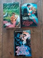 3 romans van Kathleen E Woodiwiss, Boeken, Ophalen of Verzenden, Gelezen