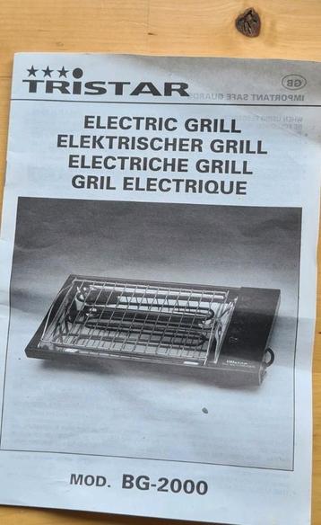 Tristar grill  beschikbaar voor biedingen
