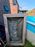 Houten Zandbak, Kinderen en Baby's, Speelgoed | Buiten | Zandbakken, Ophalen of Verzenden, Gebruikt