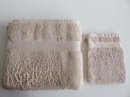 Elias beige handdoek en washand, Ophalen of Verzenden, Zo goed als nieuw, Beige, Handdoek