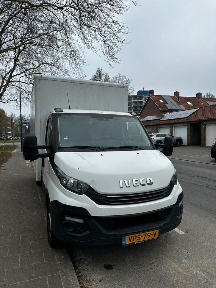 Iveco daily 3C16 2.3 410 Wit, Auto's, Bestelauto's, Bedrijf, Diesel, Geïmporteerd, Wit, Ophalen