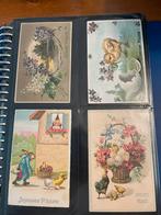 Antieke paaskaarten kaarten pasen fantasiekaarten pasen, Ophalen of Verzenden, Voor 1920, Overige thema's