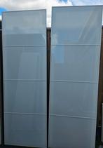 ikea pax schuifdeuren set 2x 75cm  färvik, Ophalen, Zo goed als nieuw, Glas, 215 cm of meer