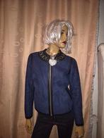 Prachtige jasje van maison Scotch maat 38 zgan, Maat 38/40 (M), Blauw, Zo goed als nieuw, Jasje