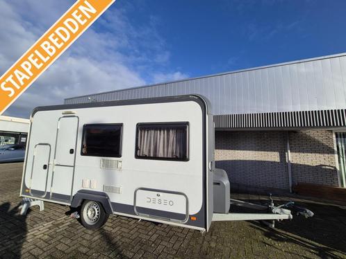 Knaus Deseo 400 LKK 2015 mover,luifel 12900,-, Caravans en Kamperen, Caravans, Particulier, Standaardzit, Knaus, Dwars-stapelbed