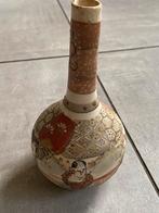 Antieke kutani pijpvaasje japans ca1900, Antiek en Kunst, Ophalen of Verzenden