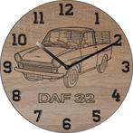 Themaklok met een Daf 32 Pick up auto als thema, Ophalen of Verzenden, Nieuw, Wandklok