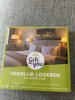 Gift for you heerlijk logeren hotelbon, Twee personen, Cadeaubon