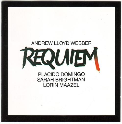 Andrew Lloyd Webber: Requiem, Cd's en Dvd's, Cd's | Klassiek, Zo goed als nieuw, Vocaal, Modernisme tot heden, Met libretto, Ophalen of Verzenden