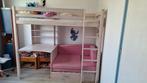 hoogslaper met bureau, bank en logeerbed en opbergruimte, Ophalen, Gebruikt, Hoogslaper