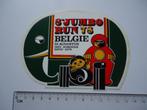 sticker 8e JUMBO RUN zijspan motorfiets Belgie race motor, Verzamelen, Stickers, Verzenden