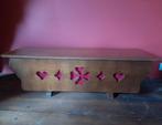 Dekenkist met houtsnijwerk, Ophalen, Minder dan 50 cm