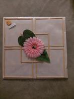 Handgemaakt Wandpaneel met Bloem, Ophalen, Nieuw