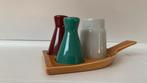 Vintage Flora Gouda peper en zout stelletje, Antiek en Kunst, Antiek | Servies los, Ophalen
