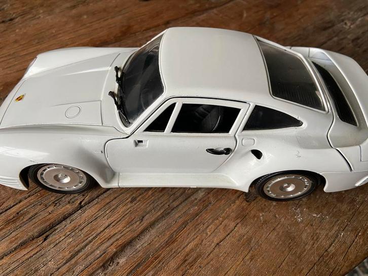 Tonka Porsche 959 1:18, Hobby en Vrije tijd, Modelauto's | 1:18, Gebruikt, Auto, Overige merken, Ophalen of Verzenden