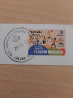 Spanje sport, rolstoel Tarief B, Verzenden, Gestempeld