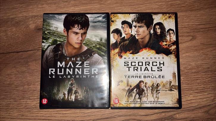 The Maze Runner 1 en 2: The Scorch Trials. Dylan O’Bryan., Cd's en Dvd's, Dvd's | Avontuur, Zo goed als nieuw, Vanaf 16 jaar, Ophalen of Verzenden